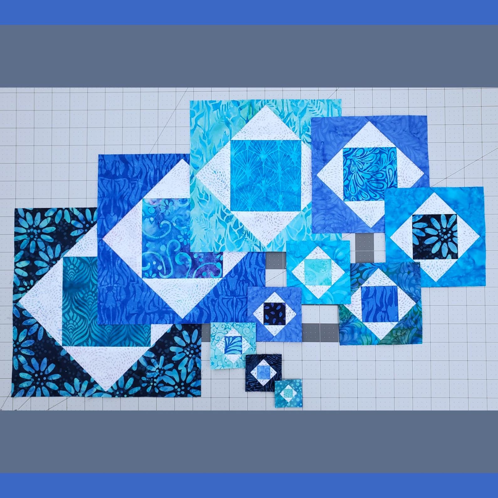 Economy Block FPP Quilt Pattern and Templates (digital Download) - Etsy