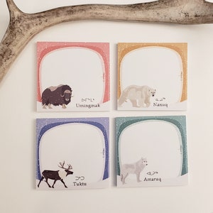 Post-it animaux arctiques