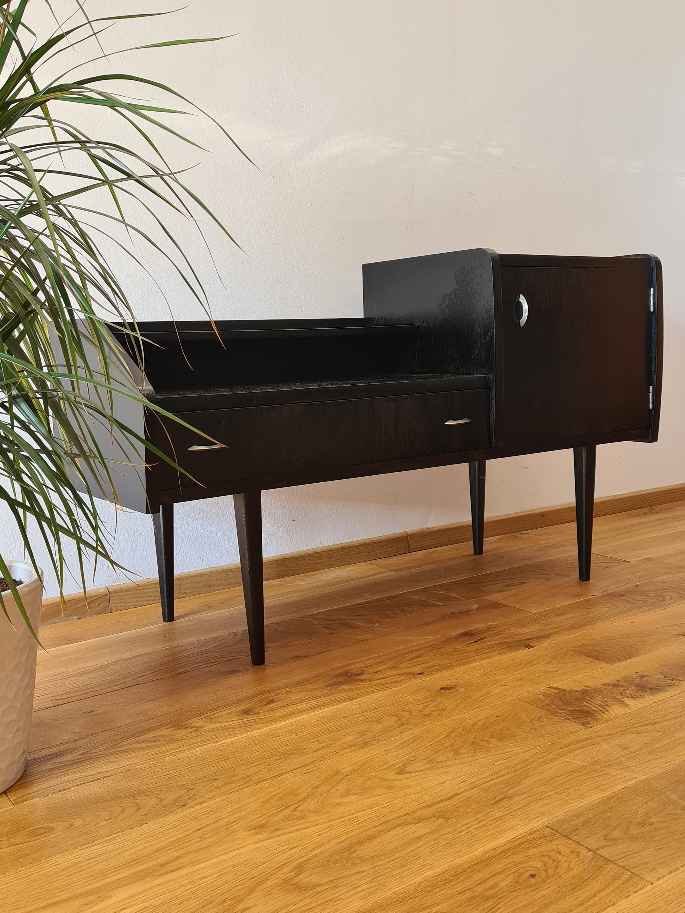 Vintage sideboard black - Etsy 日本