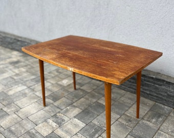 Vintage Retro Wooden Coffee Table from the 1970s - 45 x 85 cm