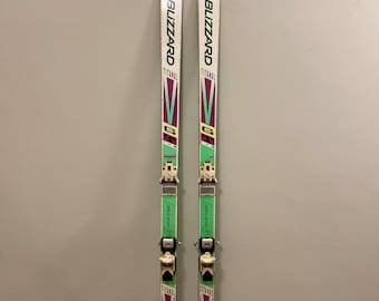 Vintage Blizzard Ski mit Bändern, Modell Titanal ID, Made in Austria