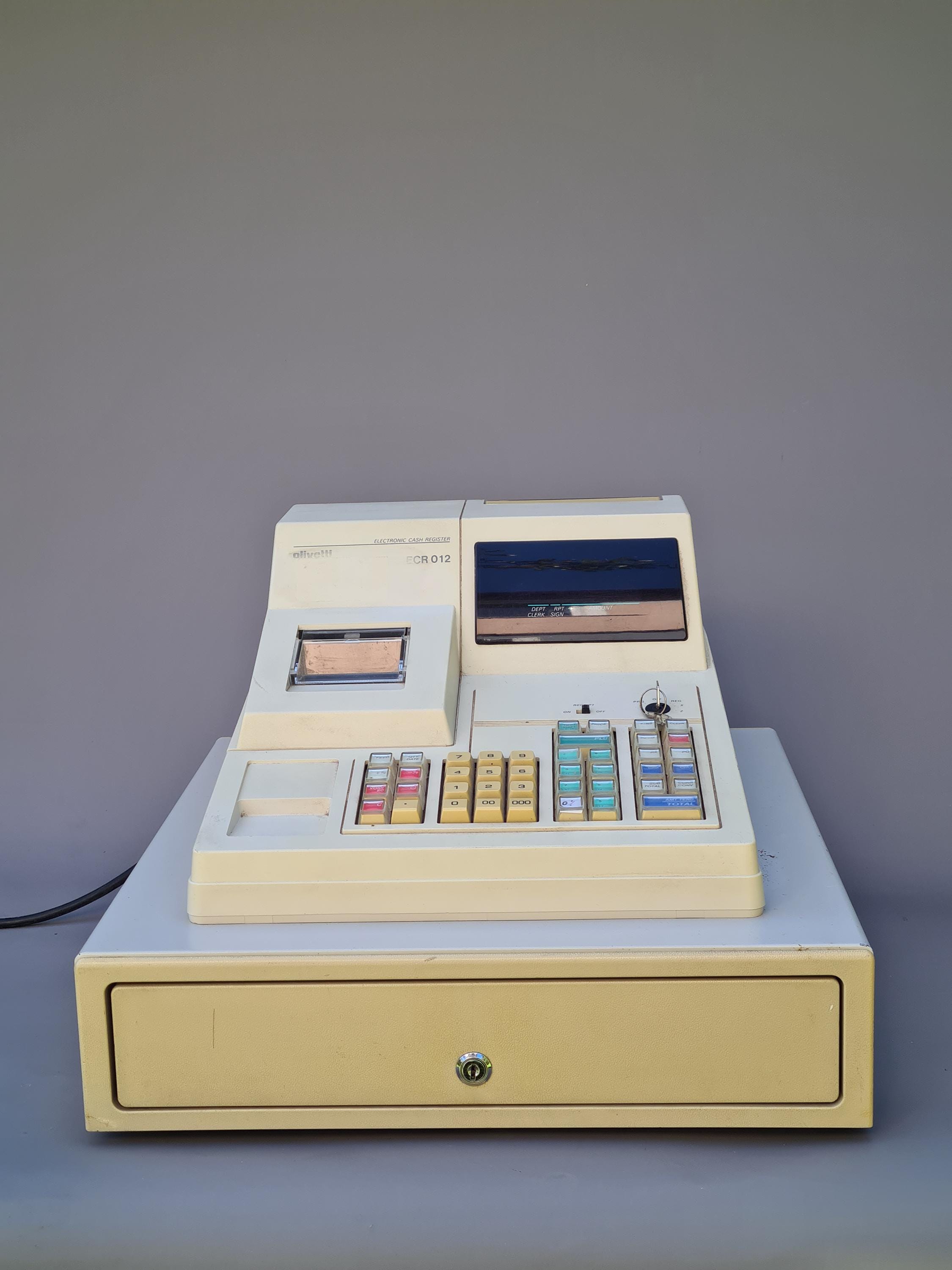Electronic Cash Register レジスター 48 Keys Electronic Cash Register Cash Commercial Cash