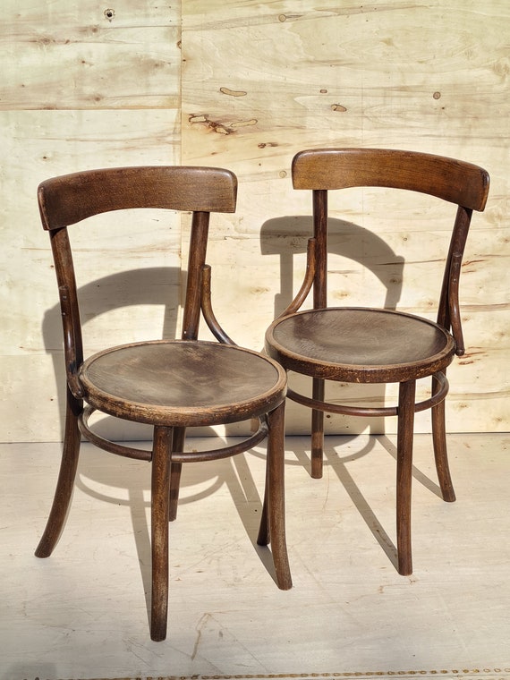 One Wooden Chair in a Classic Thonet Style - Etsy