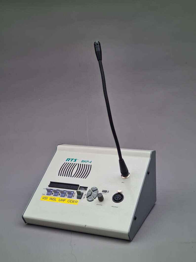 Telex Rts Intercom Telex Communications RTS BKP-4 Intercom Base Station – Made in USA ...