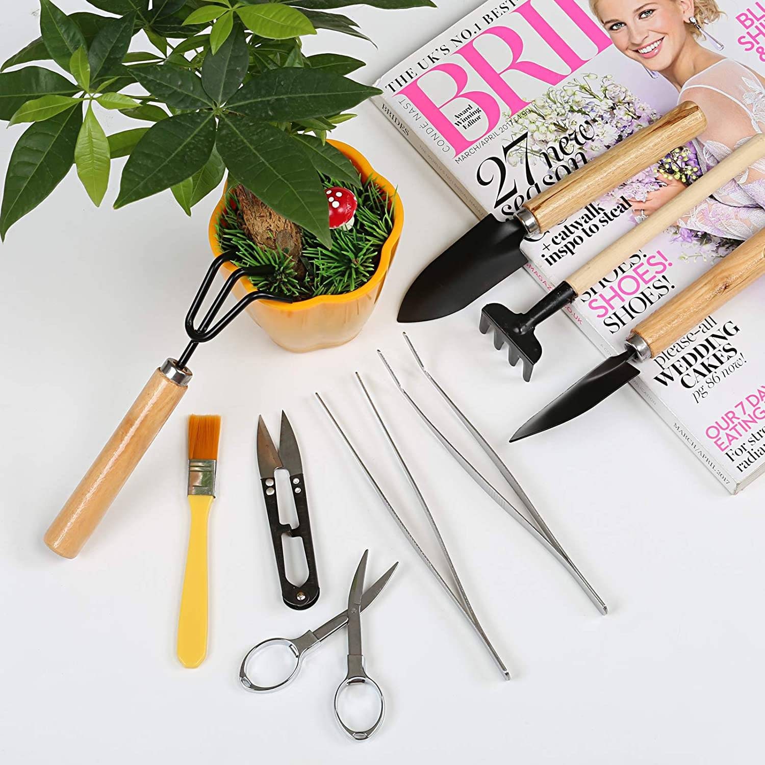 10 Pieces Tools for Bonsai Gardening Tool Kits Planting Tool Etsy