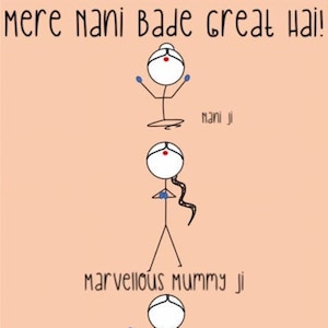 Mere Nani Badde Grande Hai - Dhoti