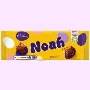 Personalised Cadbury Mini Egg Bar