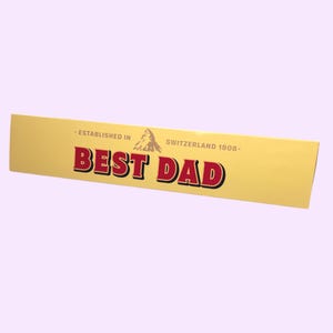 Barra de Toblerone personalizada 340 g