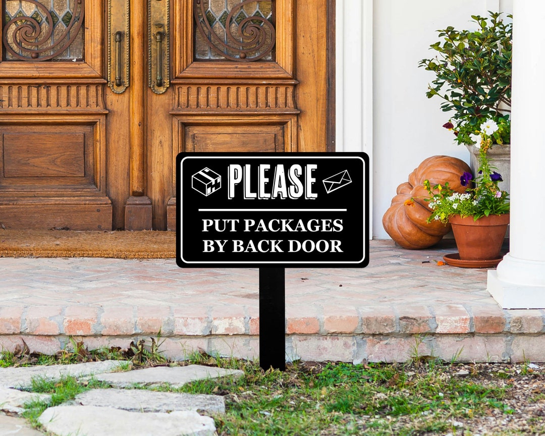 Personalized Metal Sign Plaque With Stake, Yard Sign, Street Sign ...