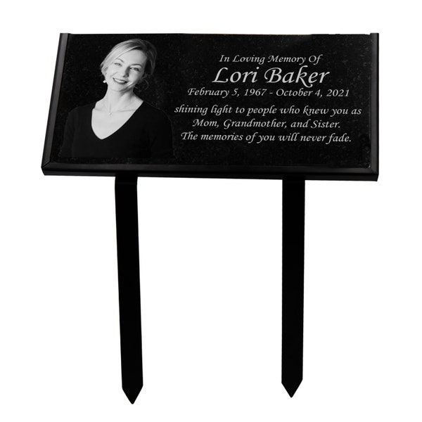 Temporary Grave Marker Etsy