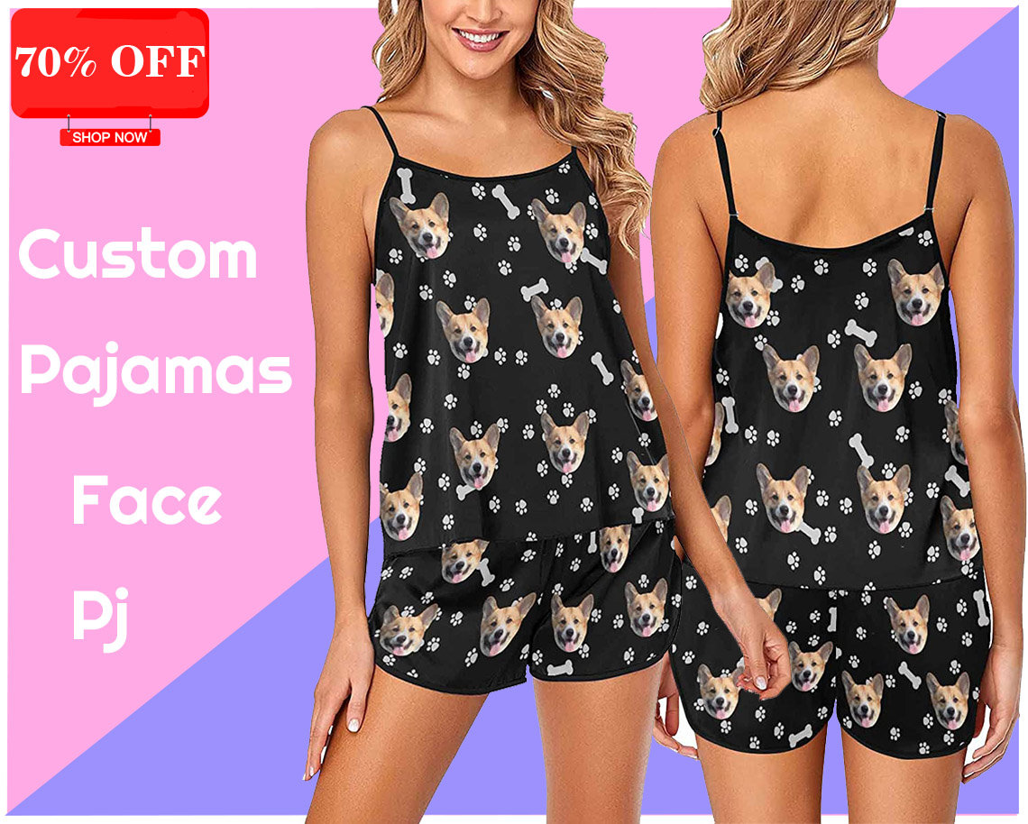 Spaghetti Straps Pjs Etsy Canada