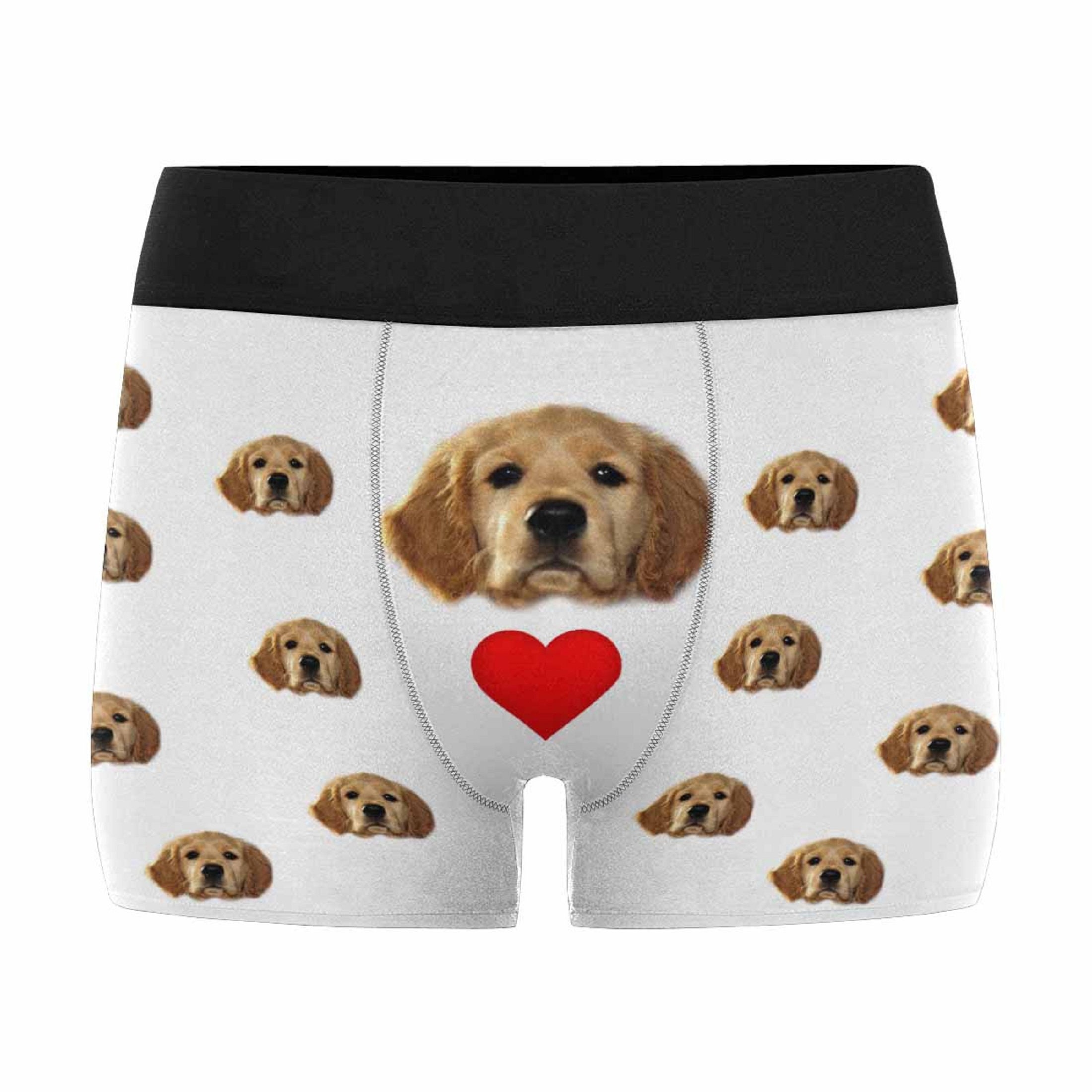 Custom Underwear for Men Personalized Pet Animal Dog Face Etsy UK