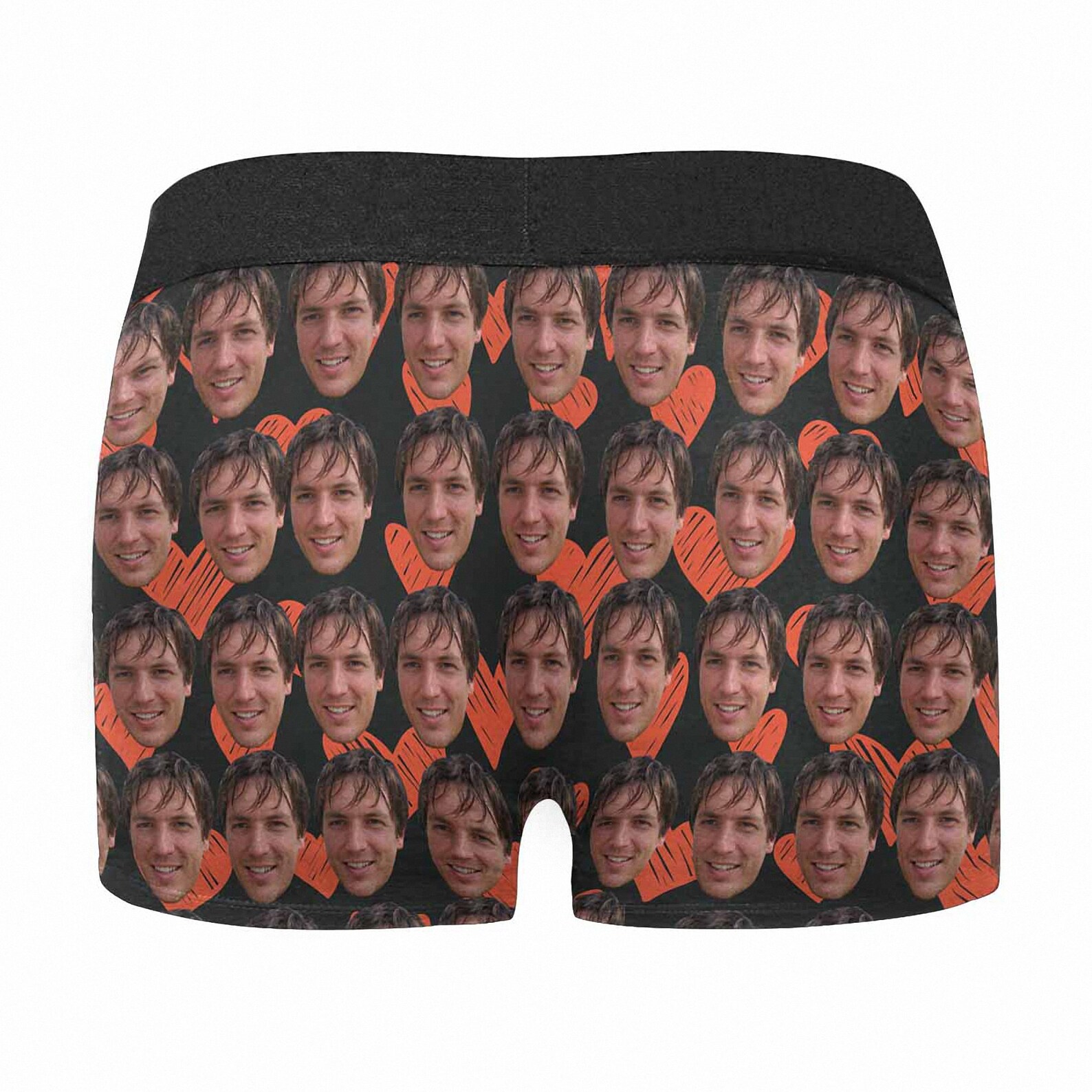 Custom Underwear for Men Personalized Face Boxers Briefs Photo Etsy 日本