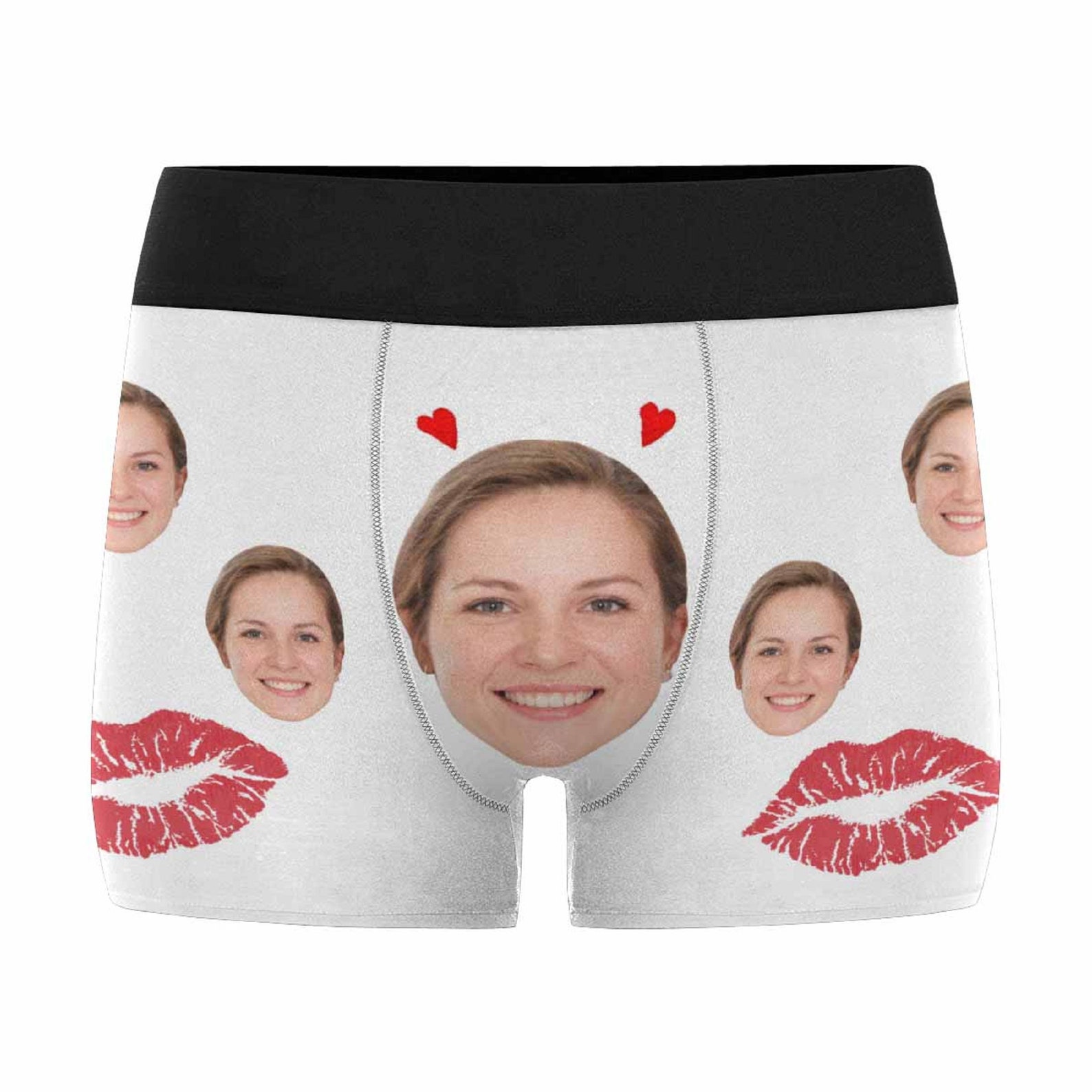 Custom Underwear for Men Personalized Face Boxers Briefs Photo Etsy