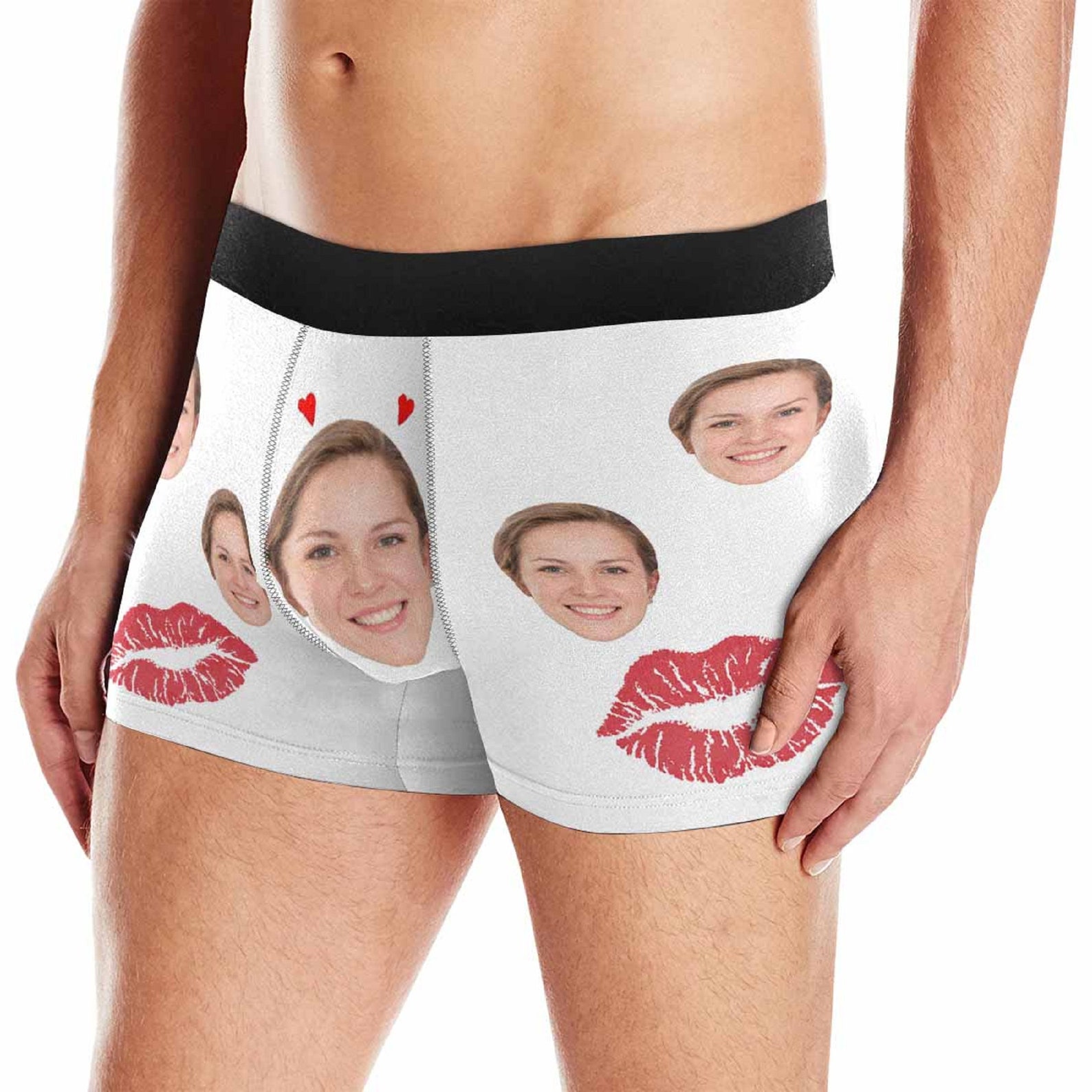 Custom Underwear for Men Personalized Face Boxers Briefs Photo Etsy