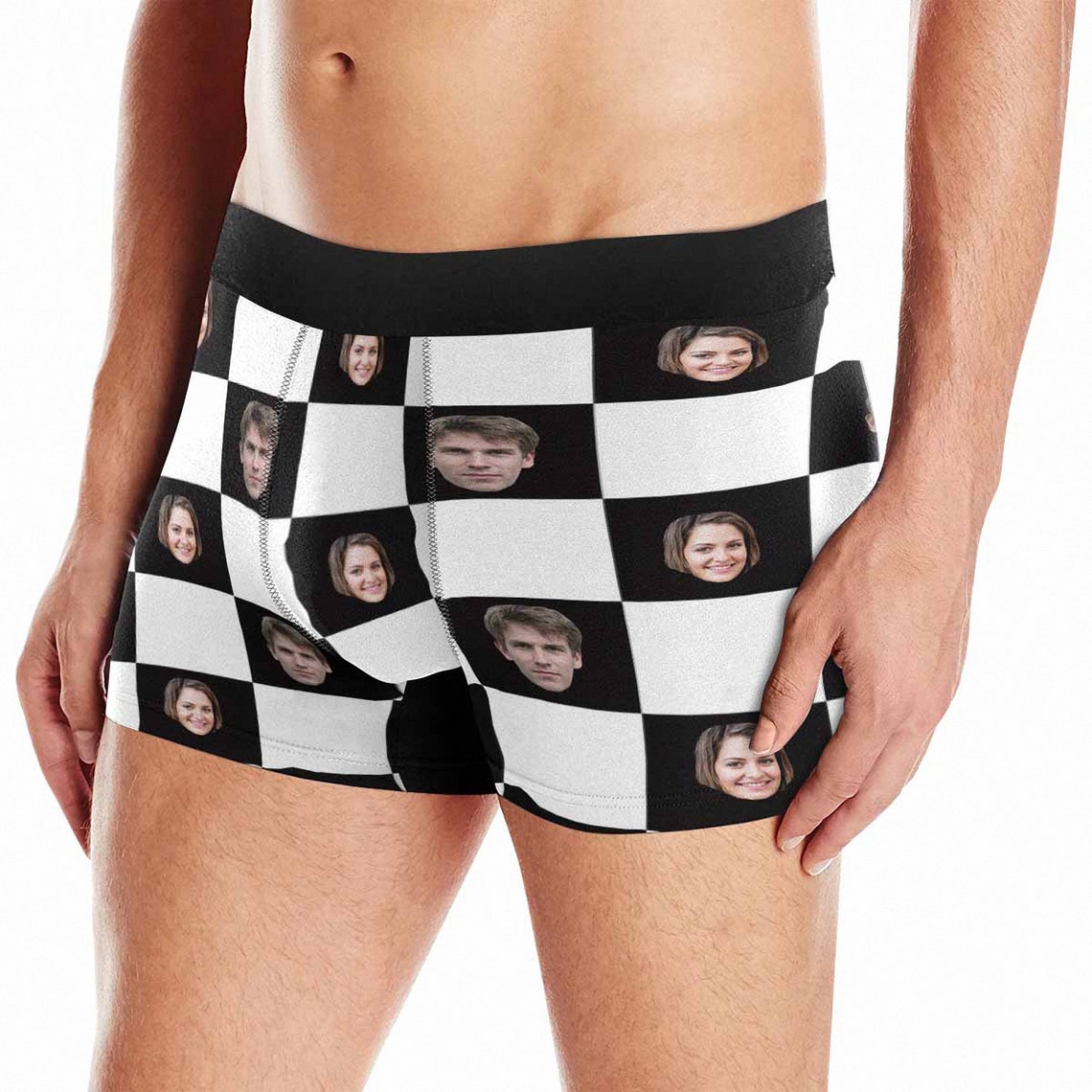 Custom Underwear for Men Personalized Face Boxers Briefs Photo Etsy