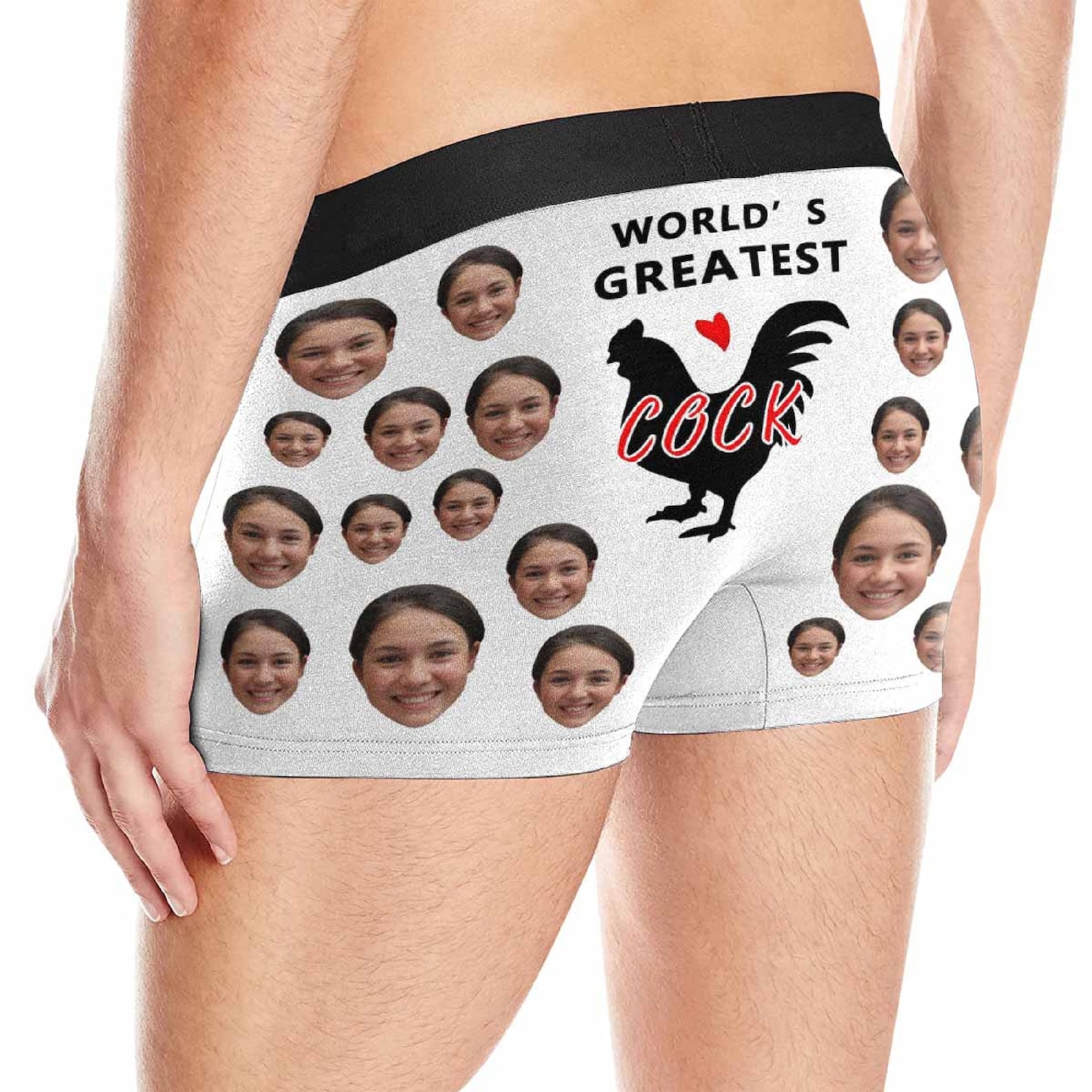 Custom Underwear for Men Personalized Face Boxers Briefs Photo Etsy