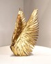 HALLOWEEN Gold Angel Feather Wings 