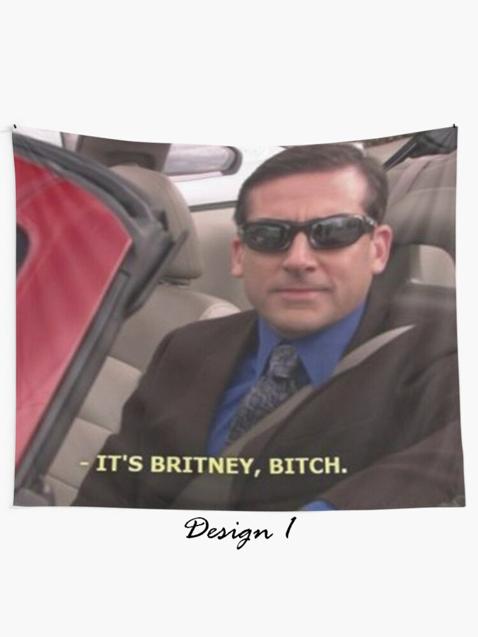 The Office Tapestry Micheal Scott Design Tapestry The Office Etsy