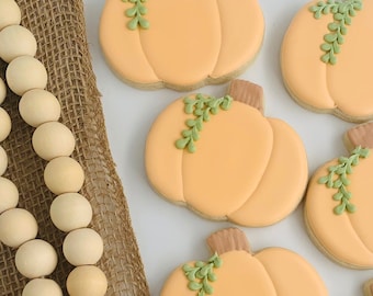 Galletas de calabaza de otoño