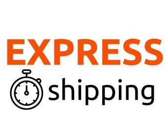 EXPRESS SHIPPING (1-3 days)