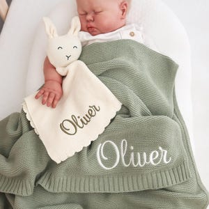 Custom Gift Set 2 pcs for Baby, Custom Blanket/Toy, Baby gift blanket, Birthday gift, Baby girl gift, Baby boy gift, Baby shower Gift set.