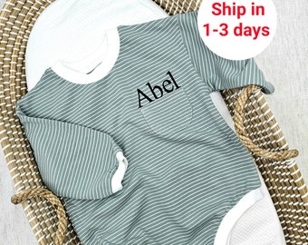 Baby Sweatshirt Romper, baby sweatshirt, Personalized baby sweatshirt romper, newborn gift, baby shower Gift.