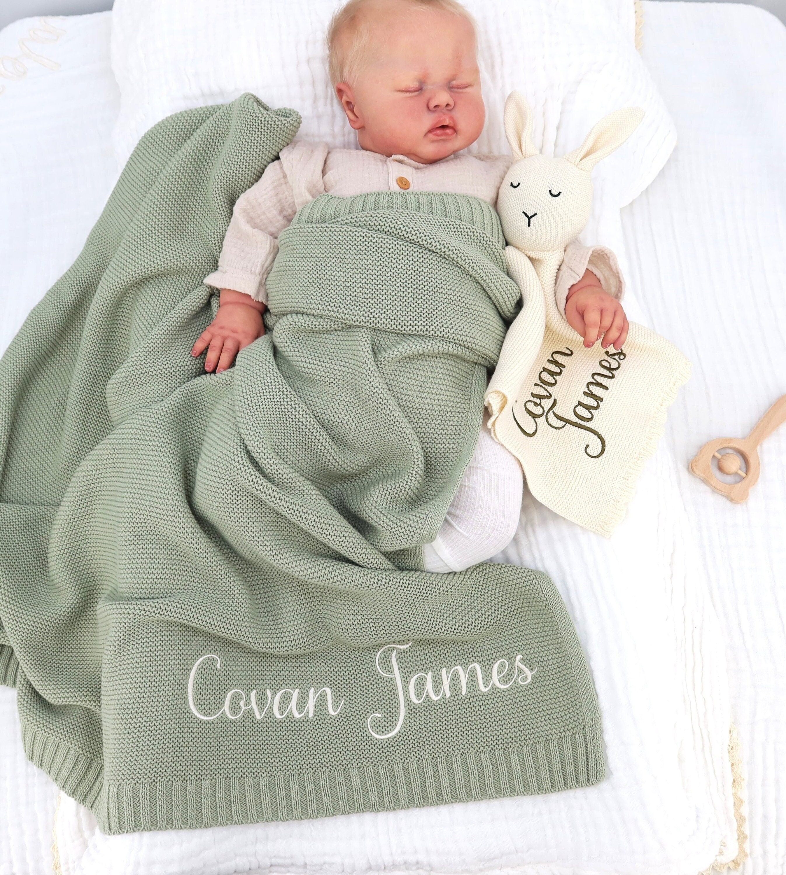 小物 LIDNM BABY WOOL BLANKET STOLE 08661bdd00f1acdd4c80017056bcf1