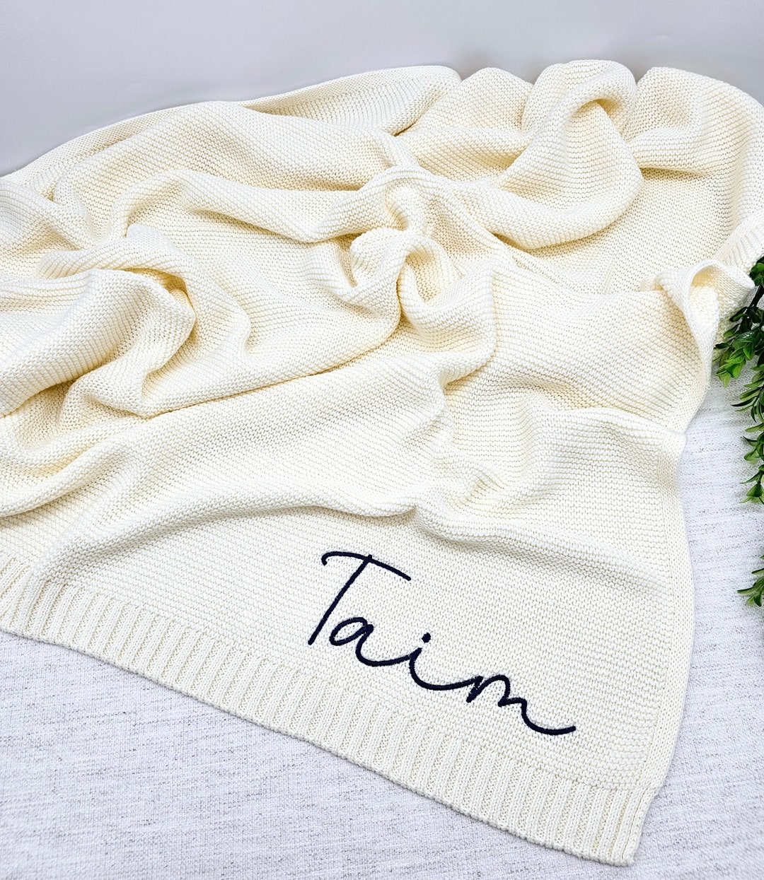 Custom Name Baby Blanket,embroidered Name,stroller Blanket,newborn Baby