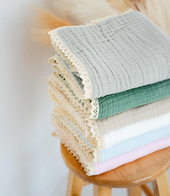 Baby Blanket Organic Muslin Blanket personalized Baby Blanket luxury Baby Swaddle Blanket Embroidered Name Baby Blanket Baby Shower Gift. Etsy Canada