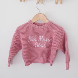 Oversized baby sweater, baby sweater, Custom Baby Sweater, baby shower gift, custom baby sweater,custom embroidered baby sweater.