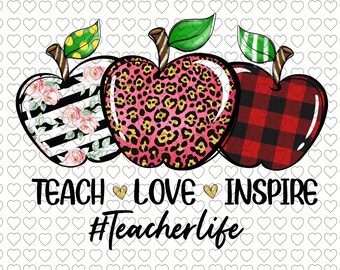 Free Free Teach Love Inspire Svg Etsy 221 SVG PNG EPS DXF File