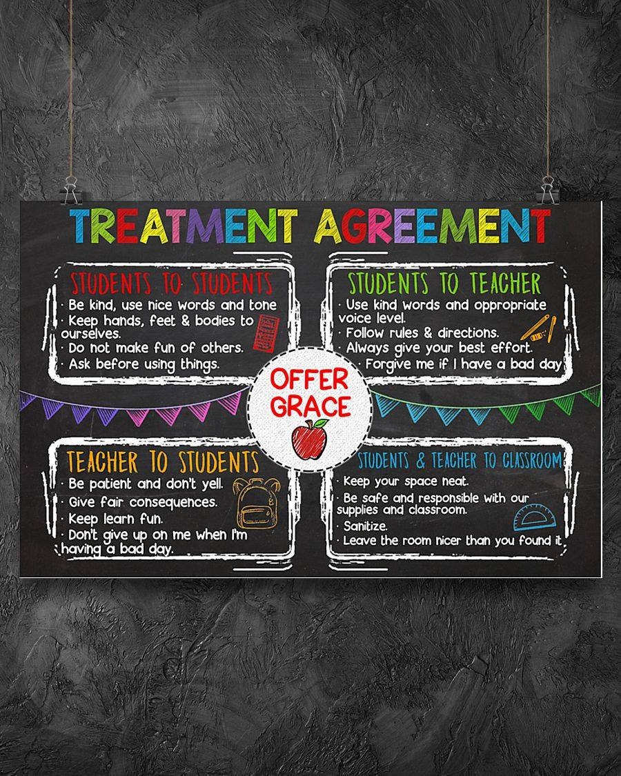 Classroom Treatment Agreement Template