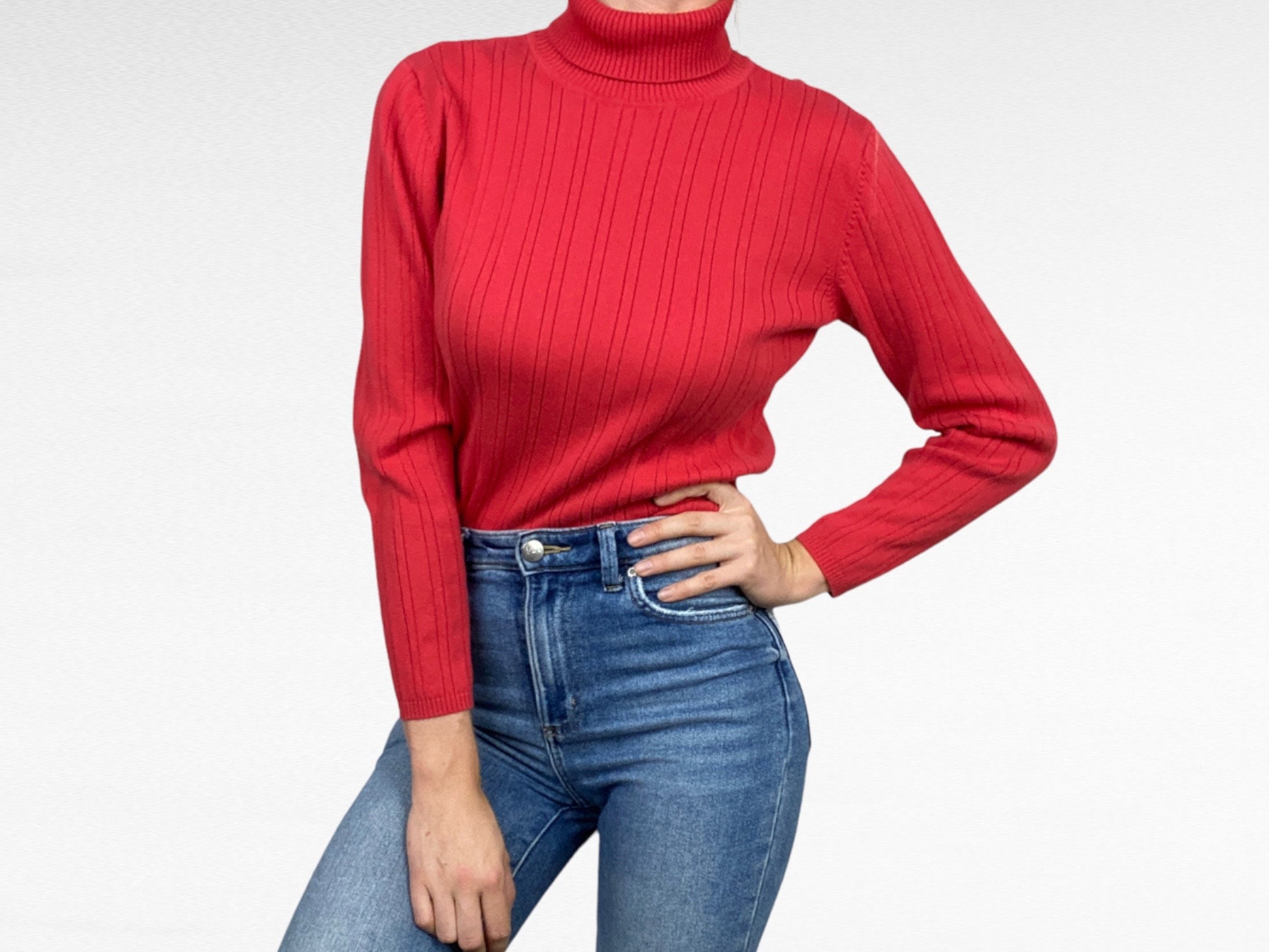 Talbots Turtleneck - Etsy