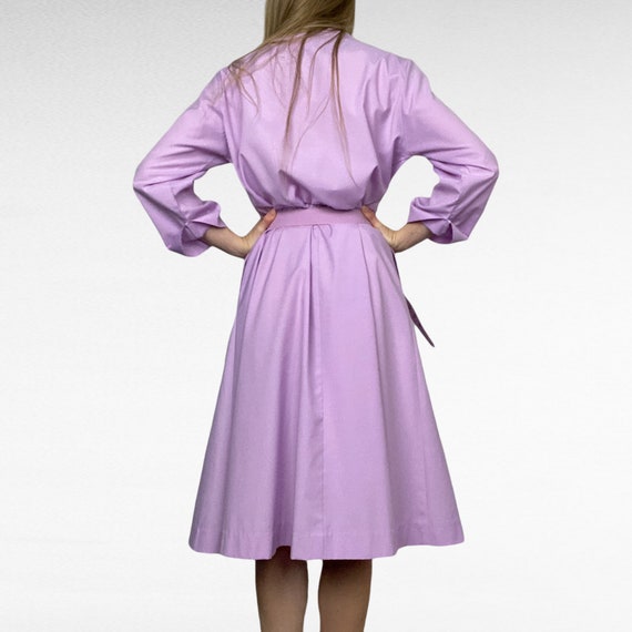 VINTAGE | 1970’s Willi California Lavender Belted… - image 3