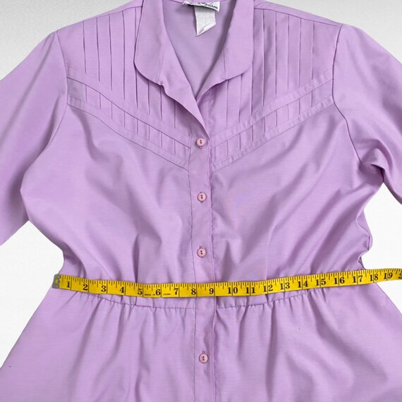 VINTAGE | 1970’s Willi California Lavender Belted… - image 5