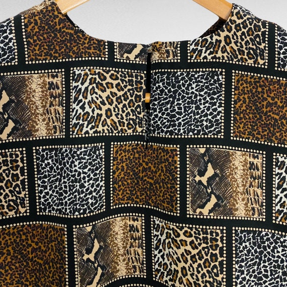 VINTAGE | 1980's Yves St. Clair Animal Cheetah Le… - image 4
