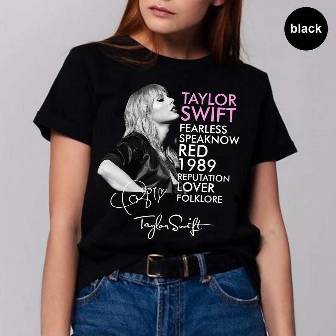 Taylor Swift Album Music Anniversary T Shirt Oversized Gift T | Etsy