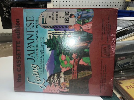 Living Japanese-a Complete Language Course-1960's Cassette Set - Etsy