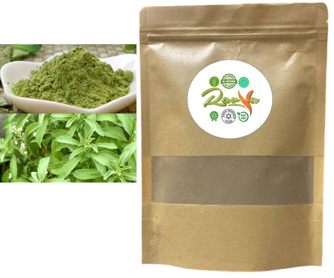 Stevia Leaf Powder 100 Pure & Naturally Grown Etsy