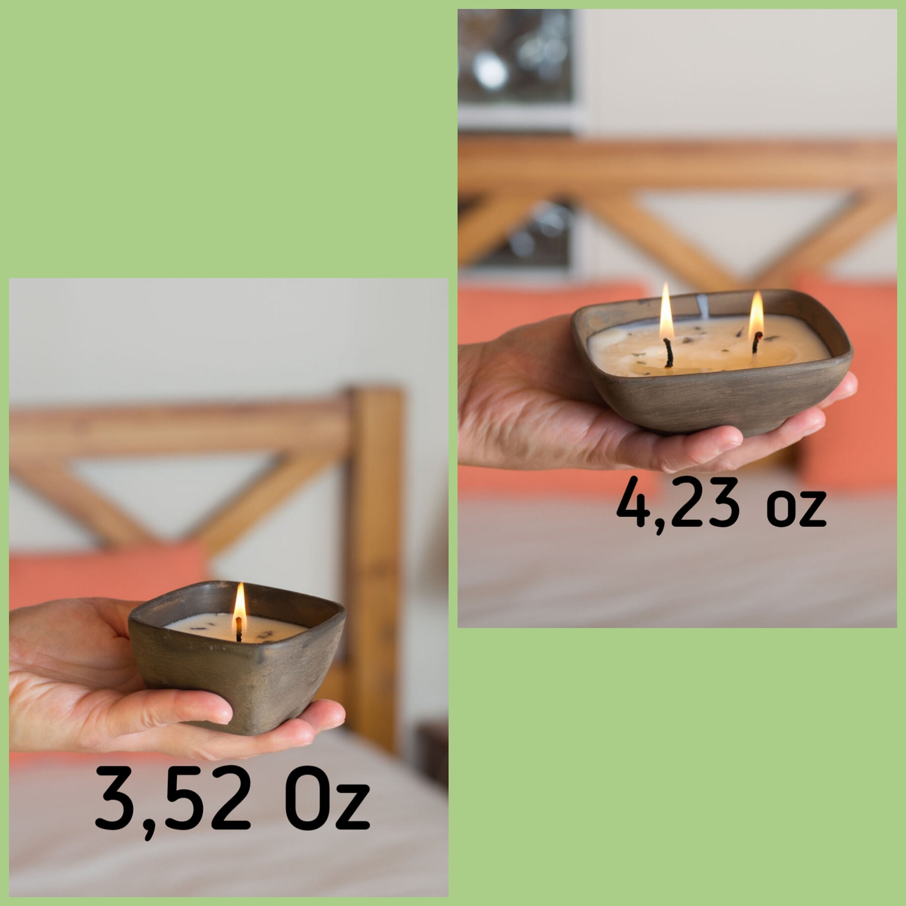 Massage Candle. Relaxing massage scent candle with essential Etsy