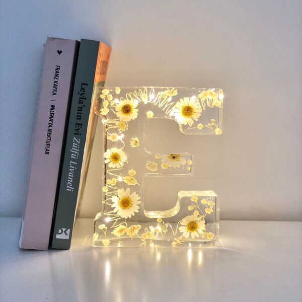 Resin Night Light Etsy