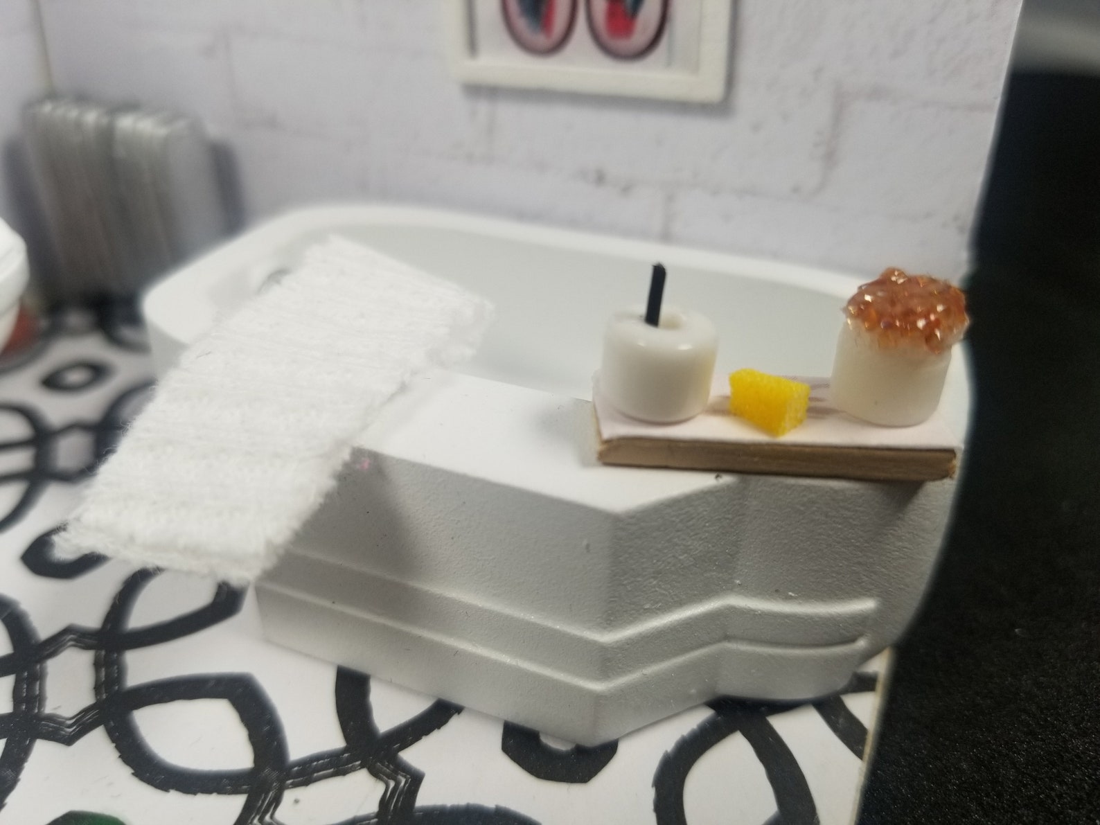 Miniature Bathtub 124 Scale Etsy