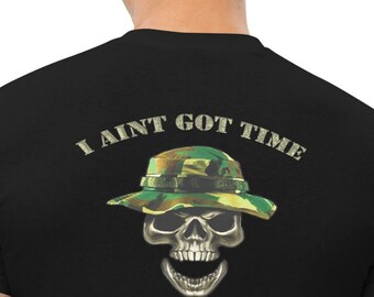 I ain't got time to bleed. Sergeant Blane Cooper. 80s Movie Predator Men's classic tee