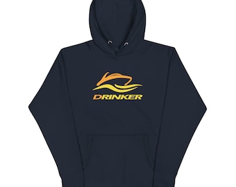 Rinker Drinker Drink, Drinking, Boating, Boat Unisex Hoodie