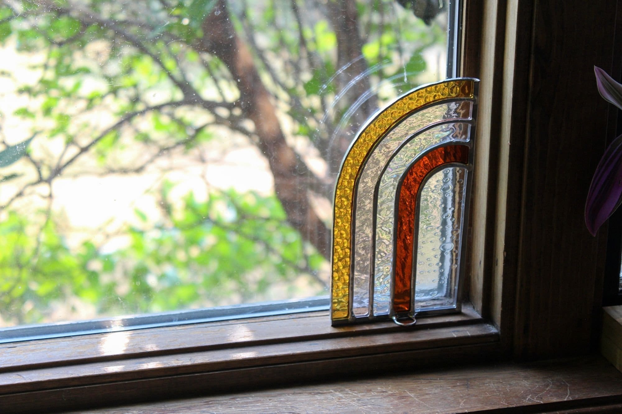 PATTERNS 4 Standing Rainbow Stained Glass Patterns Digital | Etsy