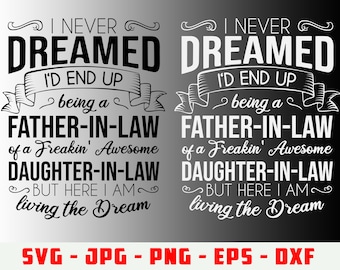 Father In Law Svg Etsy