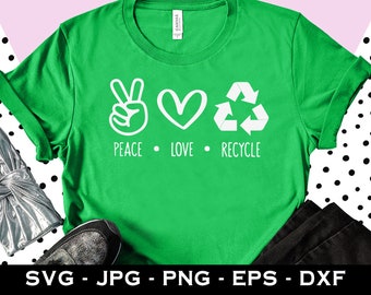 Download Peace Love Earth Etsy