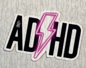 ADHD Sticker, Neurodivergent Sticker, Mental Health Sticker, Executive Dysfunction