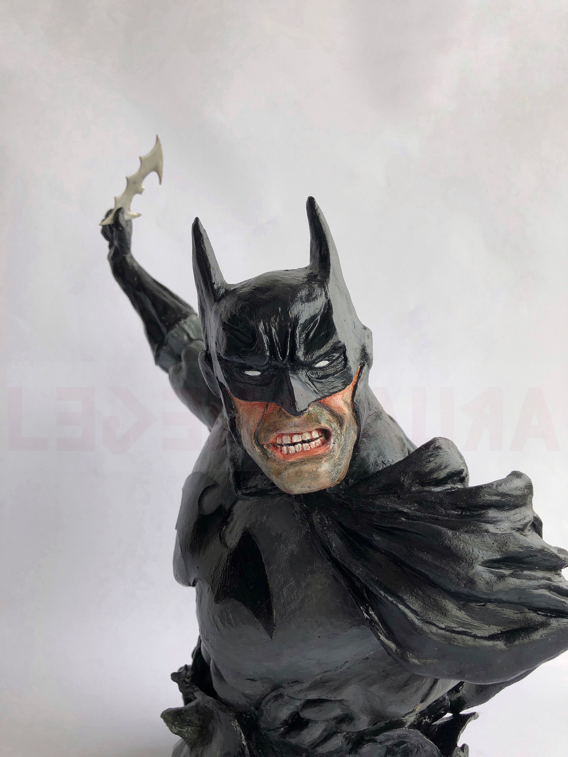 Batman Polymer Clay Sculpture Author unique polymer clay Etsy